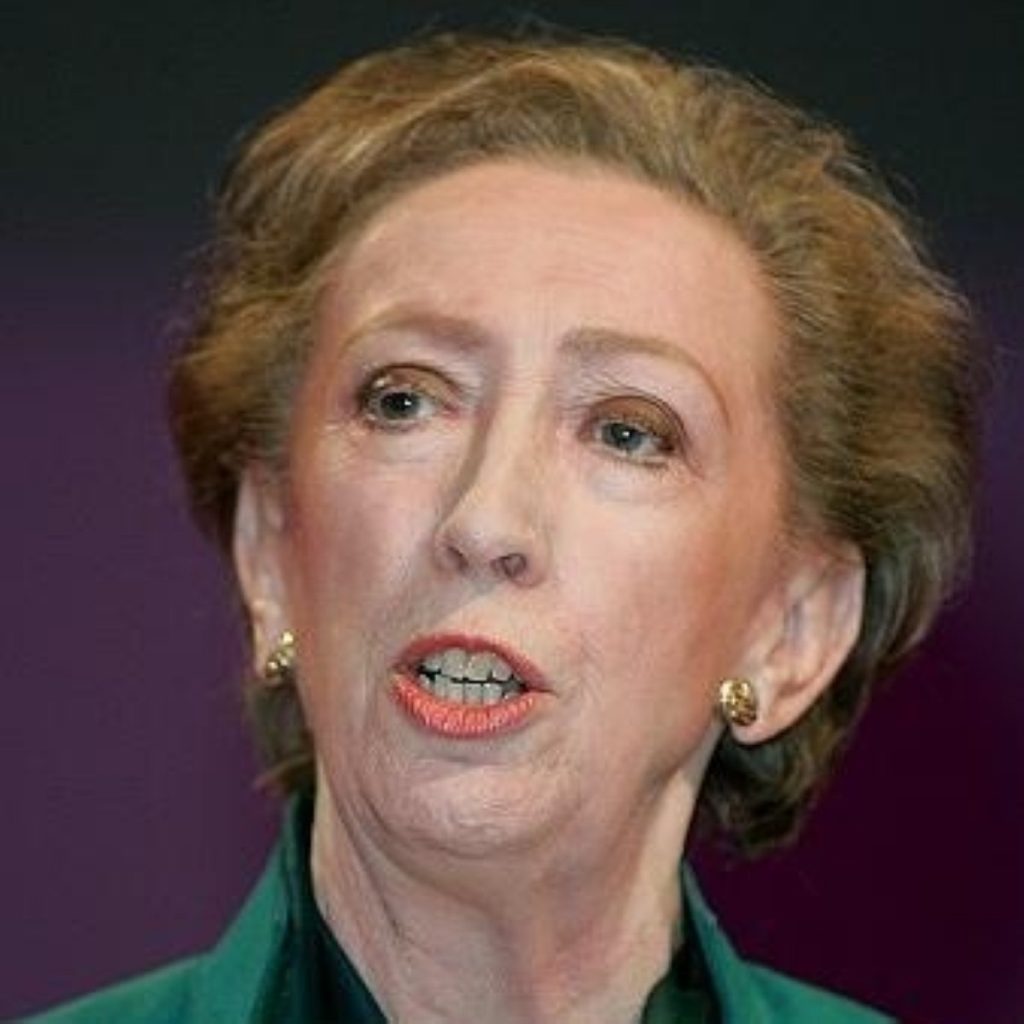 Margaret Beckett says British troops could leave Basra next spring