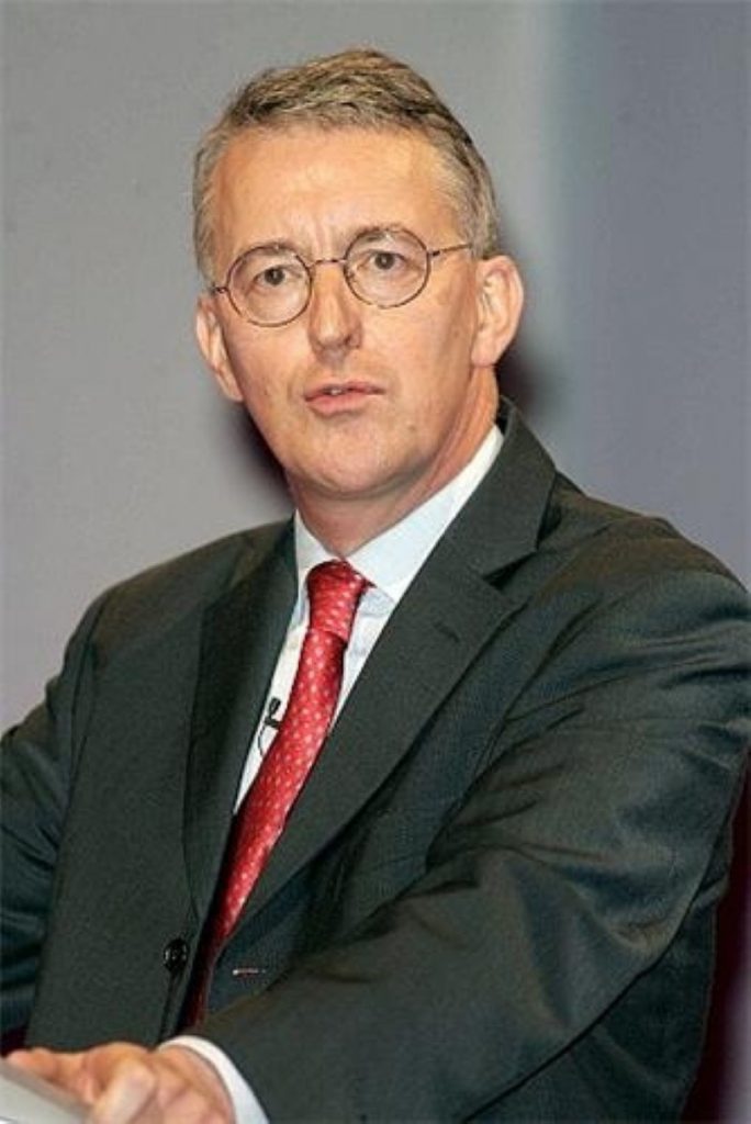 International development secretary Hilary Benn says cluster bombs should be banned