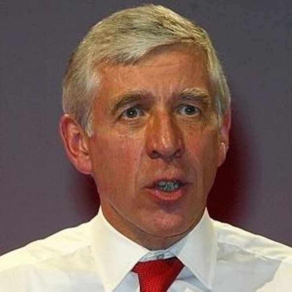 Justice secretary Jack Straw outlines details of emergency legislation