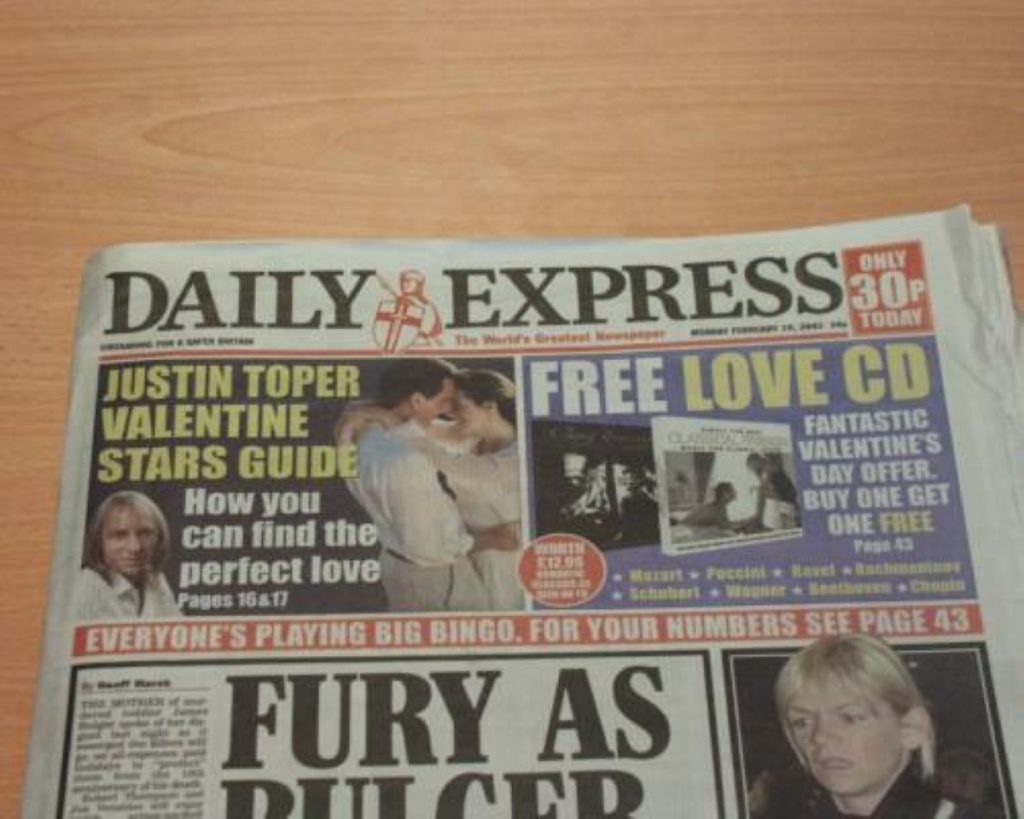 Express switches allegiance over EU row