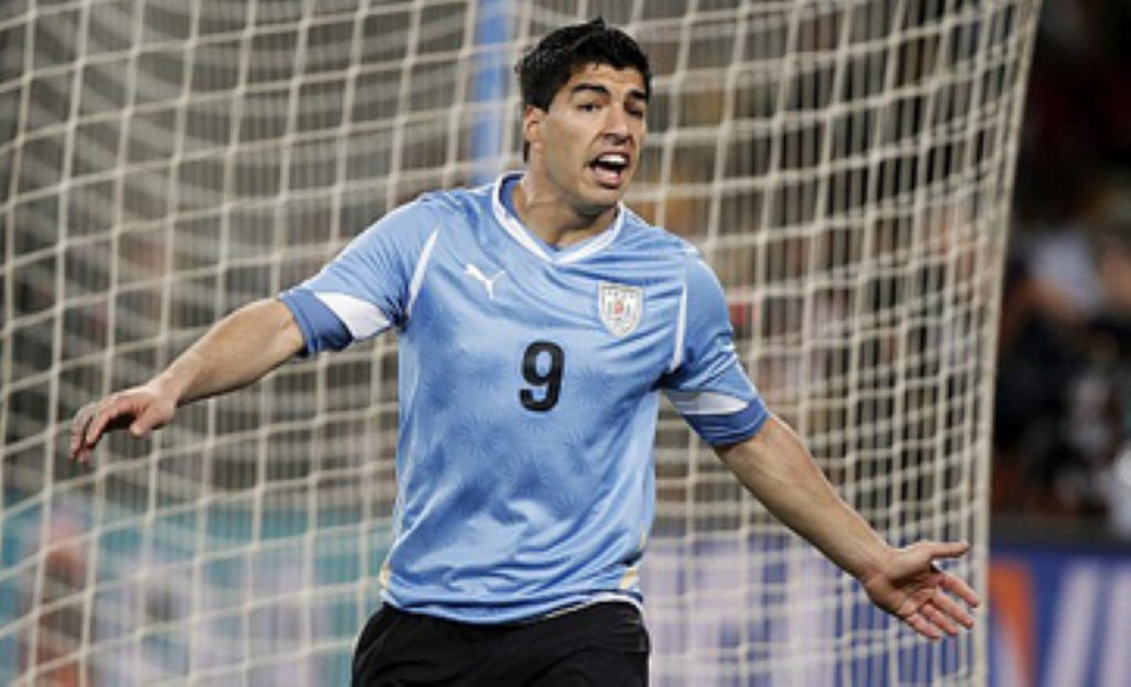 Luis Suarez: At the centre of controversy once again.