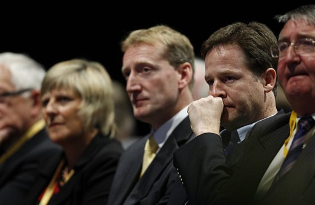 Into the darkness? Coalition could consign the Lib Dems into the 