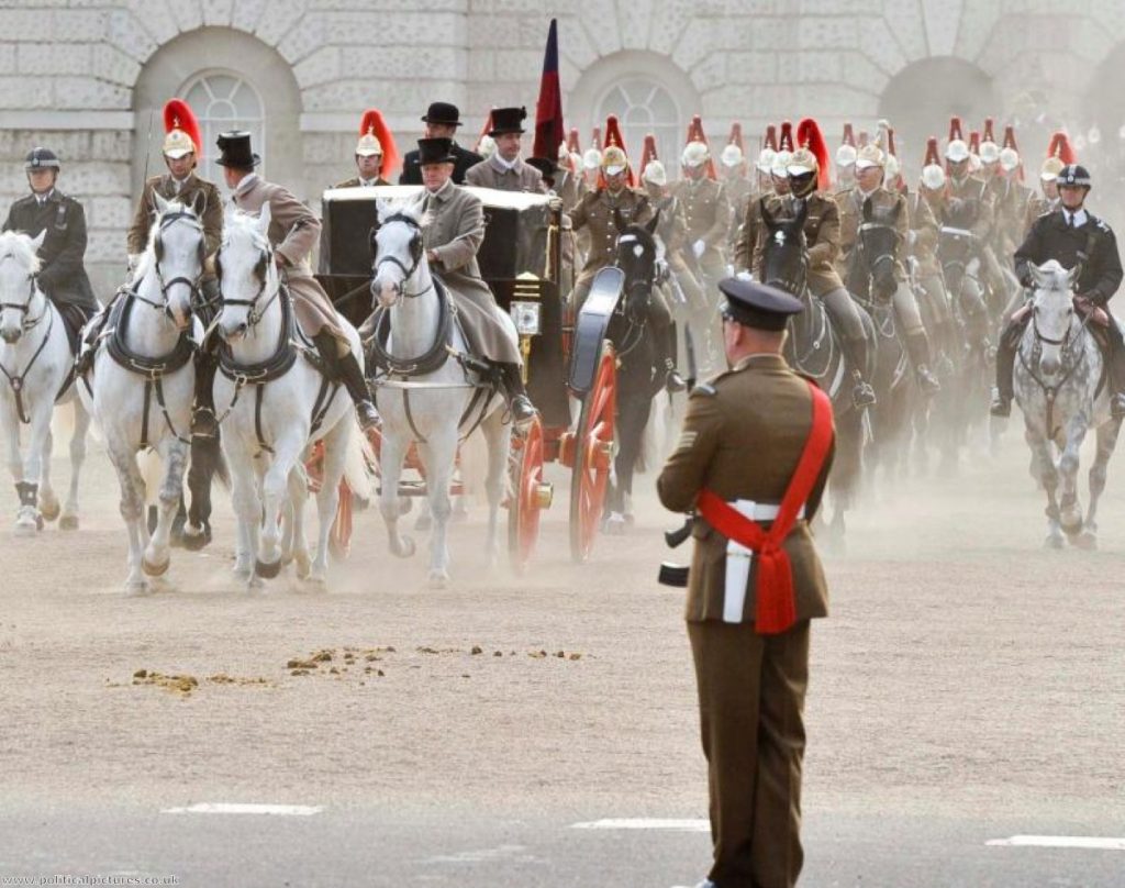 Royal wedding rehearsal took place early on Wednesday. Photo: www.politicalpictures.co.uk