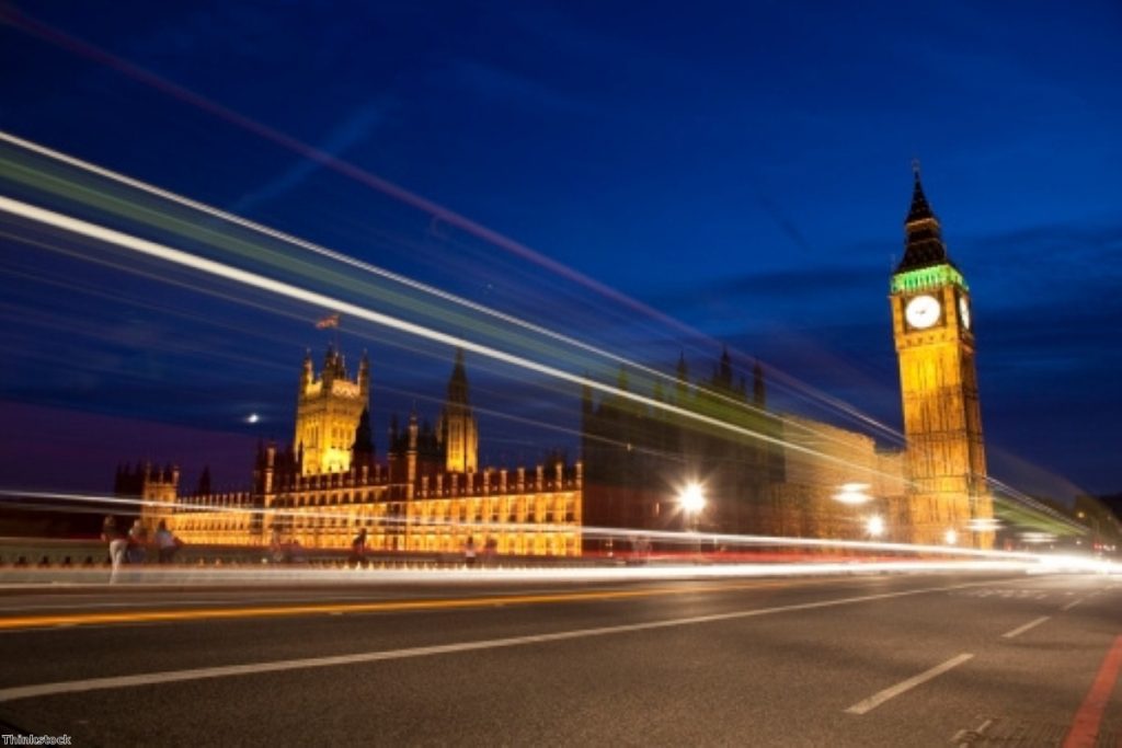 Parliament was the scene of threats and rebellion last night