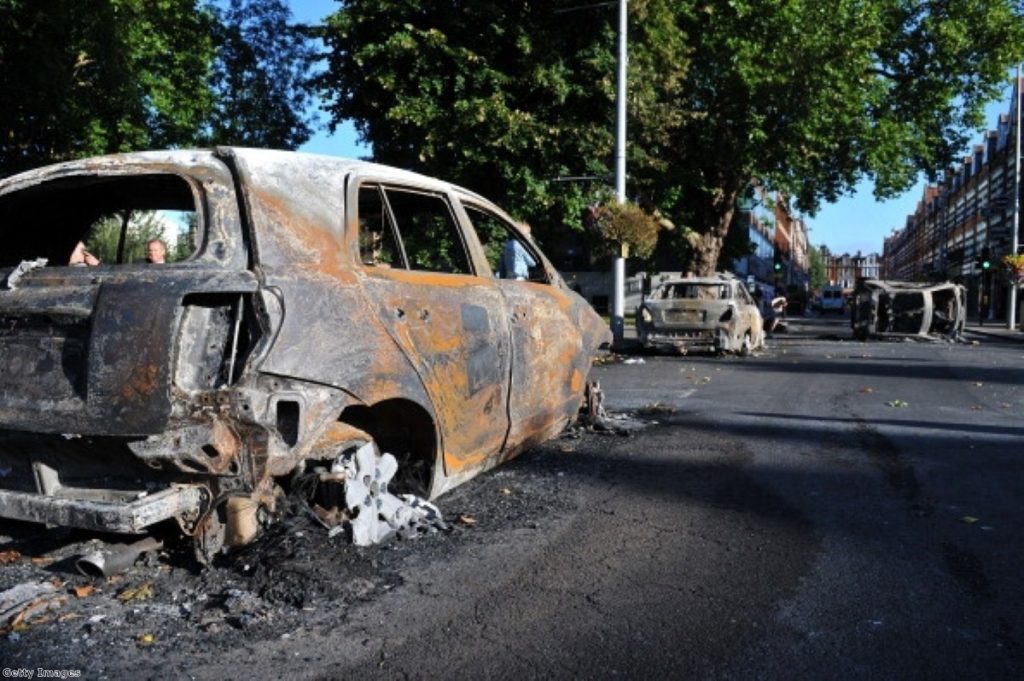 The aftermath of London's riots