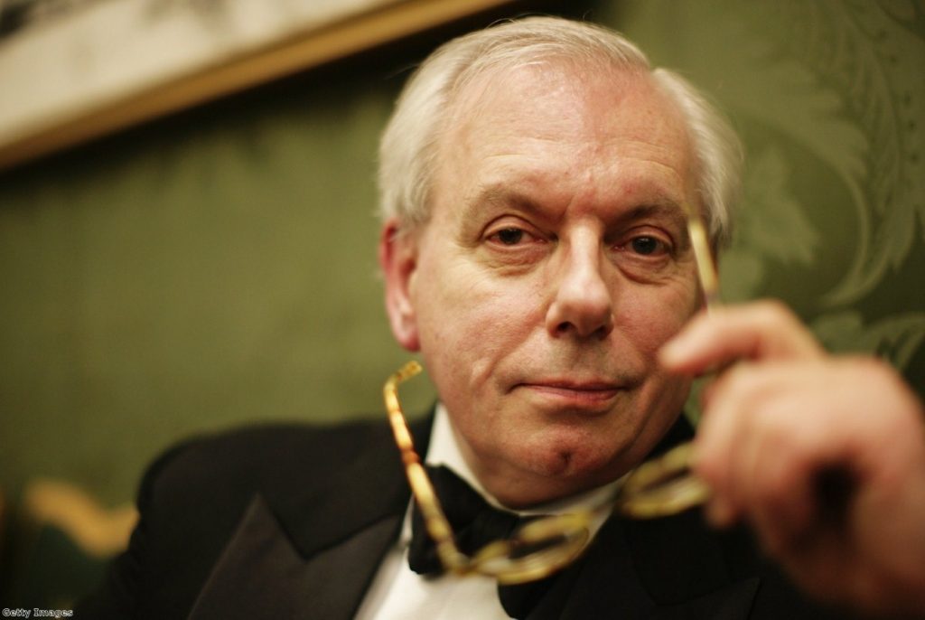 David Starkey poses for a photograph while attending the Morgan Stanley Great Britons Awards 2006 