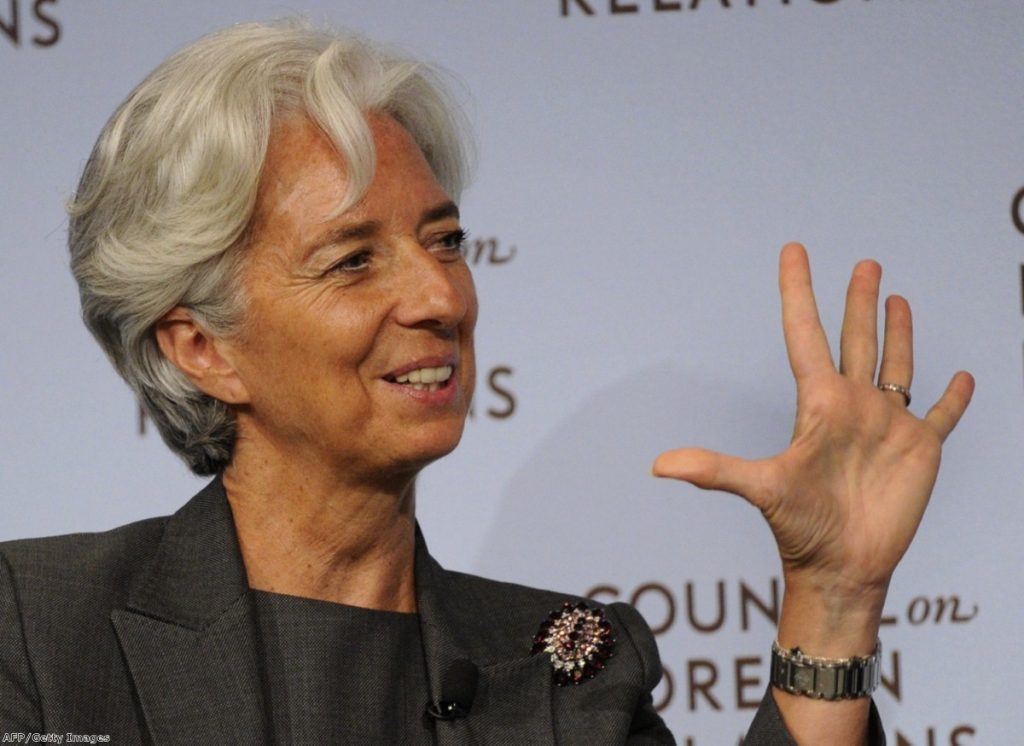 The IMF has already received donations to the tune of $320 billion. 