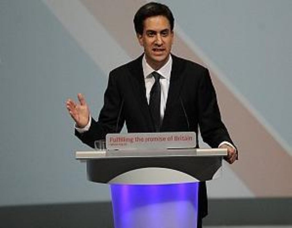 Ed Miliband offers a 