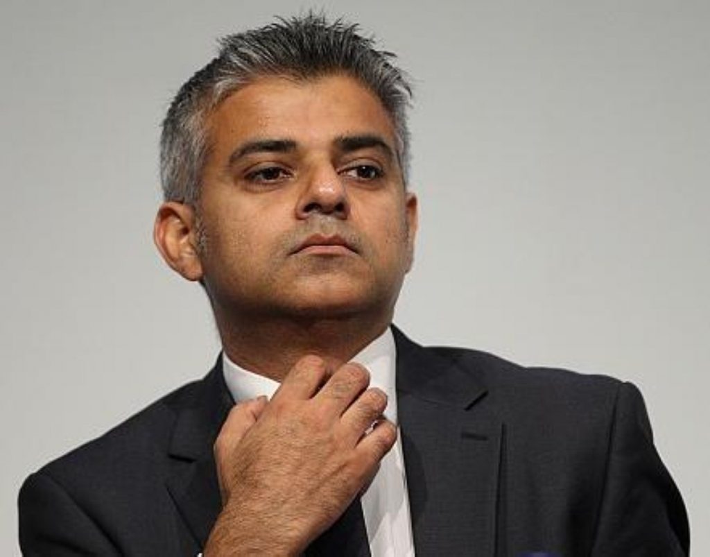 Sadiq Khan, shadow justice secretary.