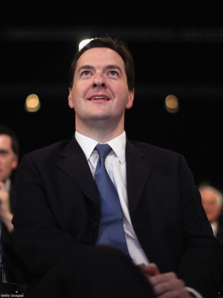 Windfall? Osborne leads the giveaways.