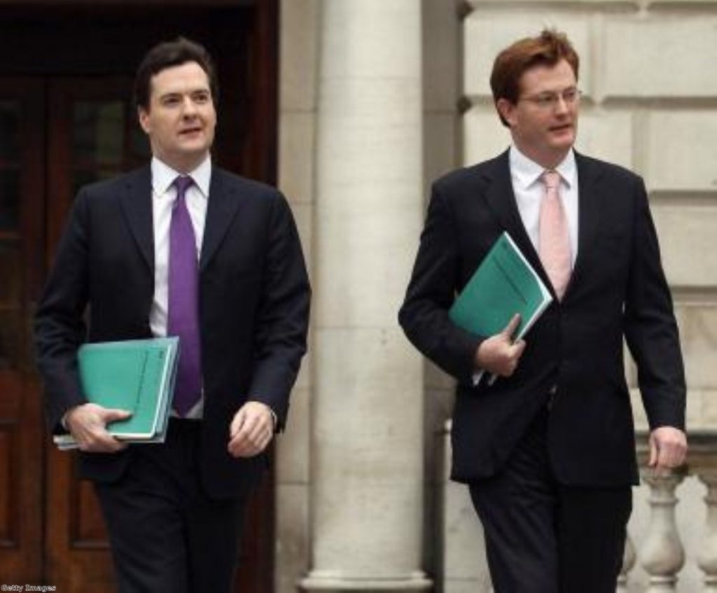 George Osborne and Danny Alexander: 