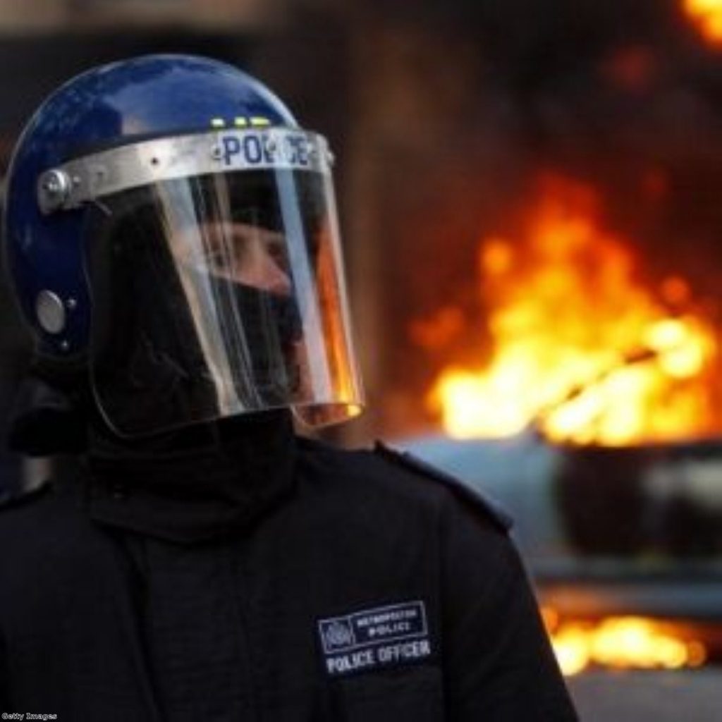 Water cannon could have been used in the 2011 London riots.