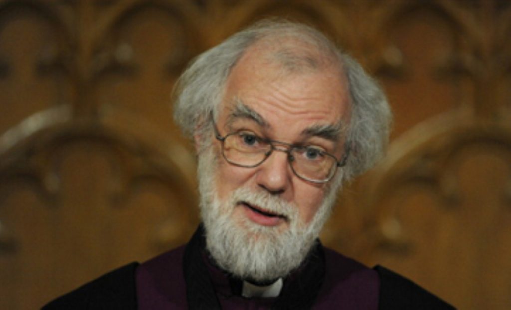 Former Archbishop of Canterbury Rowan Williams came in for criticism for his perceived left-wing politics, but most Anglicans tend to the Conservatives.  