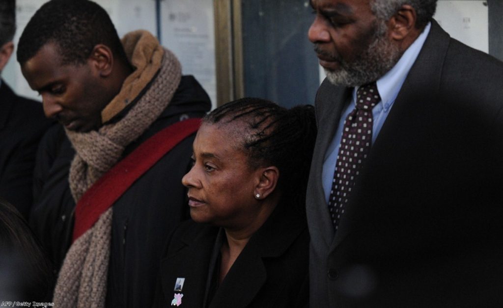 Doreen Lawrence, mother of Stephen, comments on the verdict in his case: 