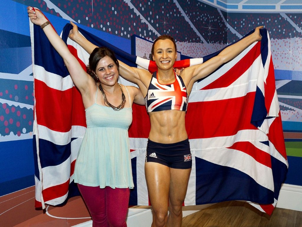 Jessica Ennis wins her place at Madame Tussauds. The athlete was one of the multicultural symbols of London