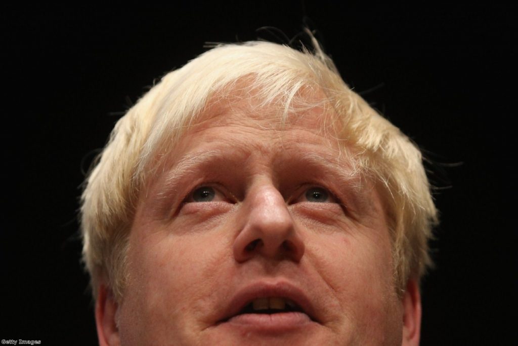 Return of the King? Boris is attracting extraordinary support at the Tory conference in Birmingham 