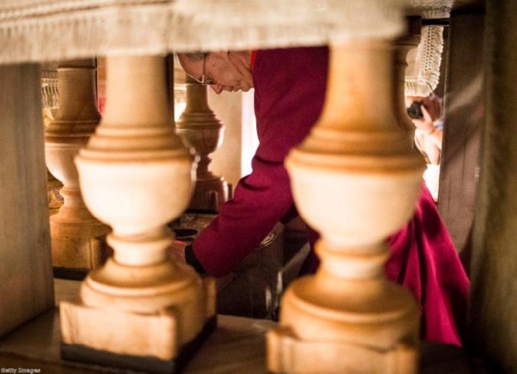 Time for a quick prayer: Justin Welby