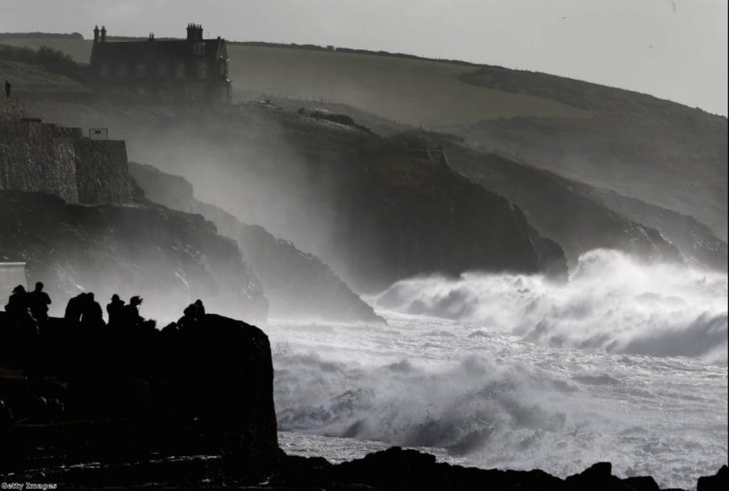 Stormy weather. No, it really was stormy this week