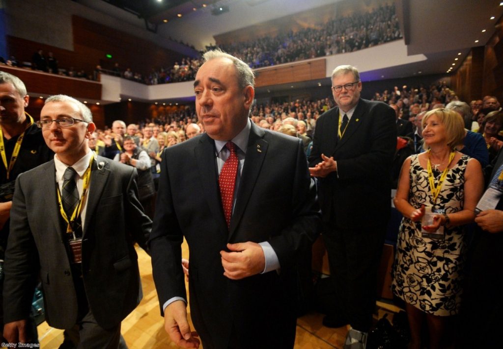 Salmond: Saved by the quality of his opponents