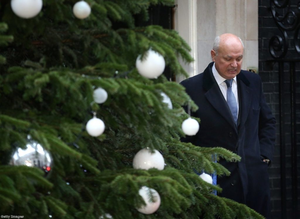 No Christmas cheer for IDS as universal credit nightmare continues 