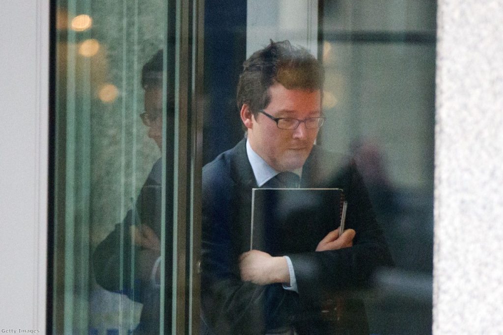 Liberal Democrat chief executive Tim Gordon arrives at Scotland Yard to discuss the accusations last year. The scandal is now nearly a year old and is still causing the party damage. 