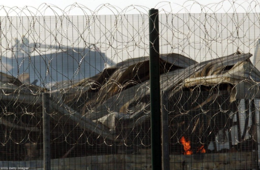 The controversial Yarl's Wood detention centre, burnt down by detainees in 2002