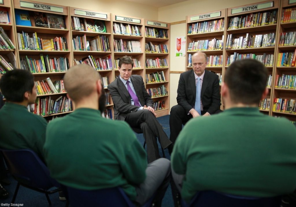 Grayling defended the book ban as part of his rehabilitation scheme