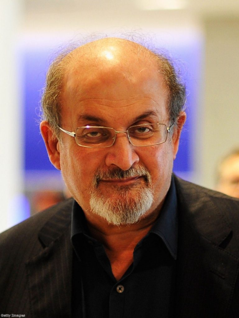 Salmon Rushdie joins campaign against prison book ban 