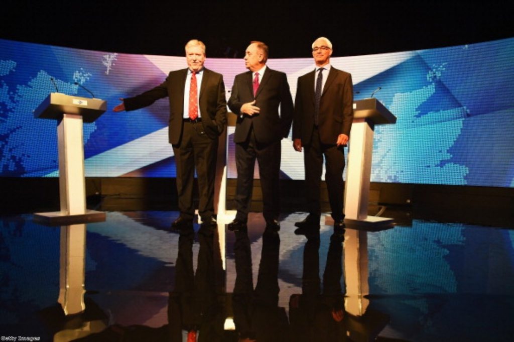 Alex Salmond didn't live up to expectations last night.