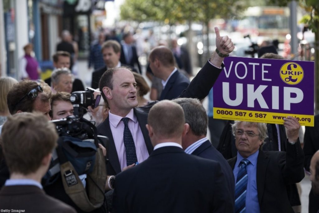 Douglas Carswell is on course for a massive by-election victory in Clacton