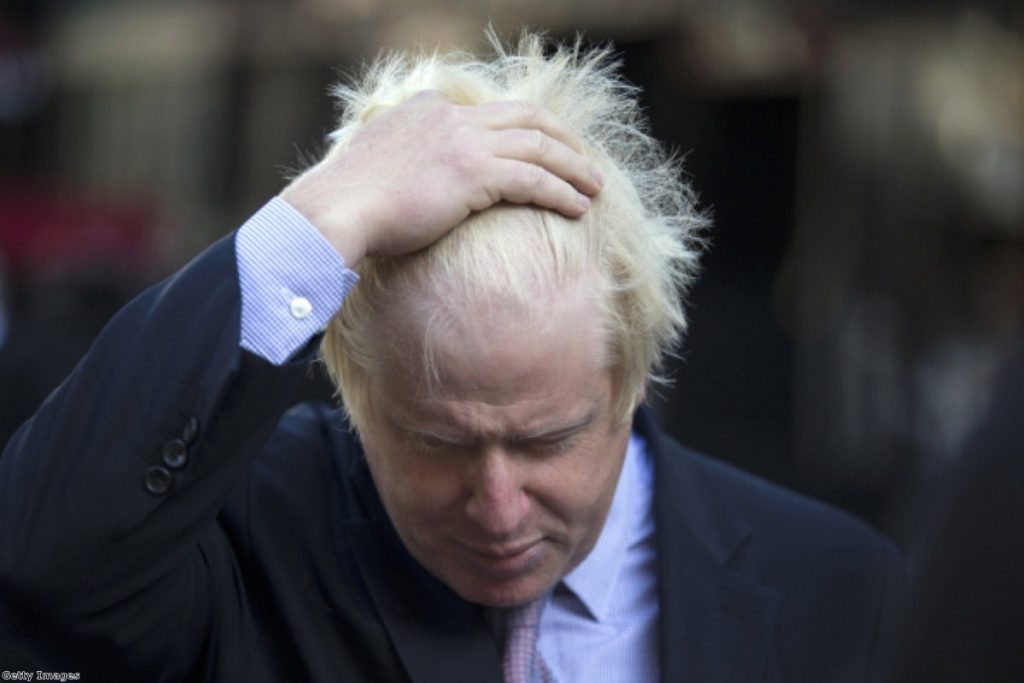 Boris Johnson demonstrated his limitations this week. 