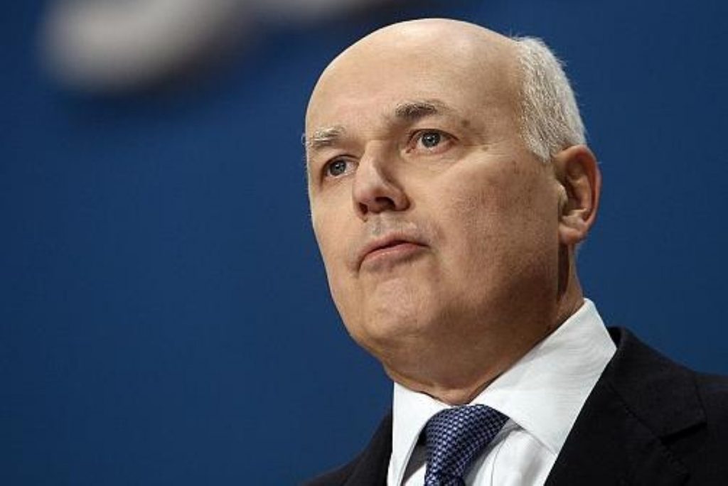 Abrahams: Iain Duncan Smith has practiced "shady and unscrupulous" behaviour 