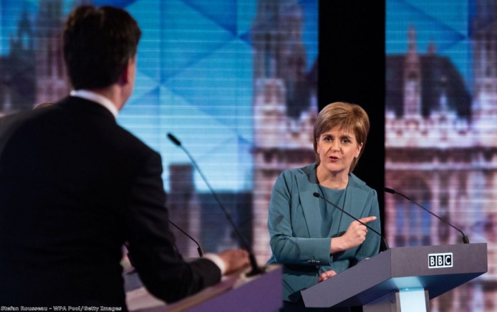 Nicola Sturgeon in full attack mode