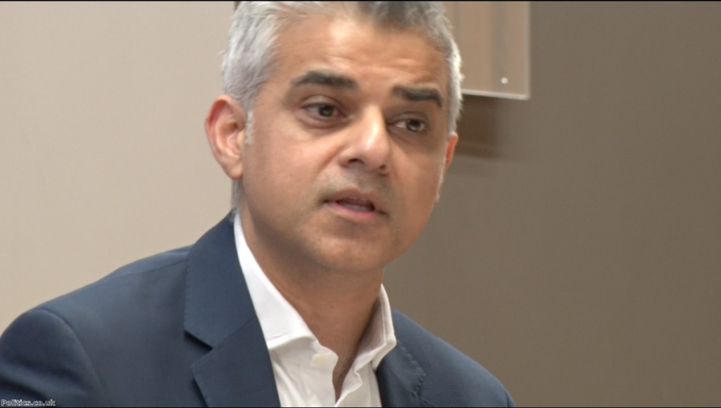 Sadiq Khan: "I'll always do the job myself"