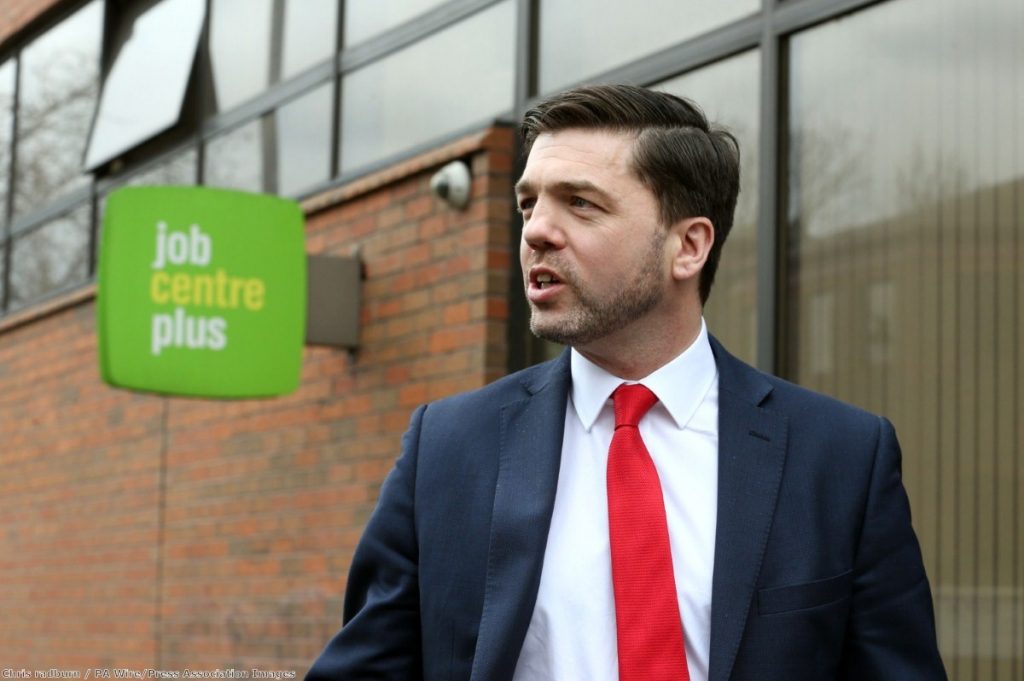 Stephen Crabb made his maiden speech on welfare reform yesterday