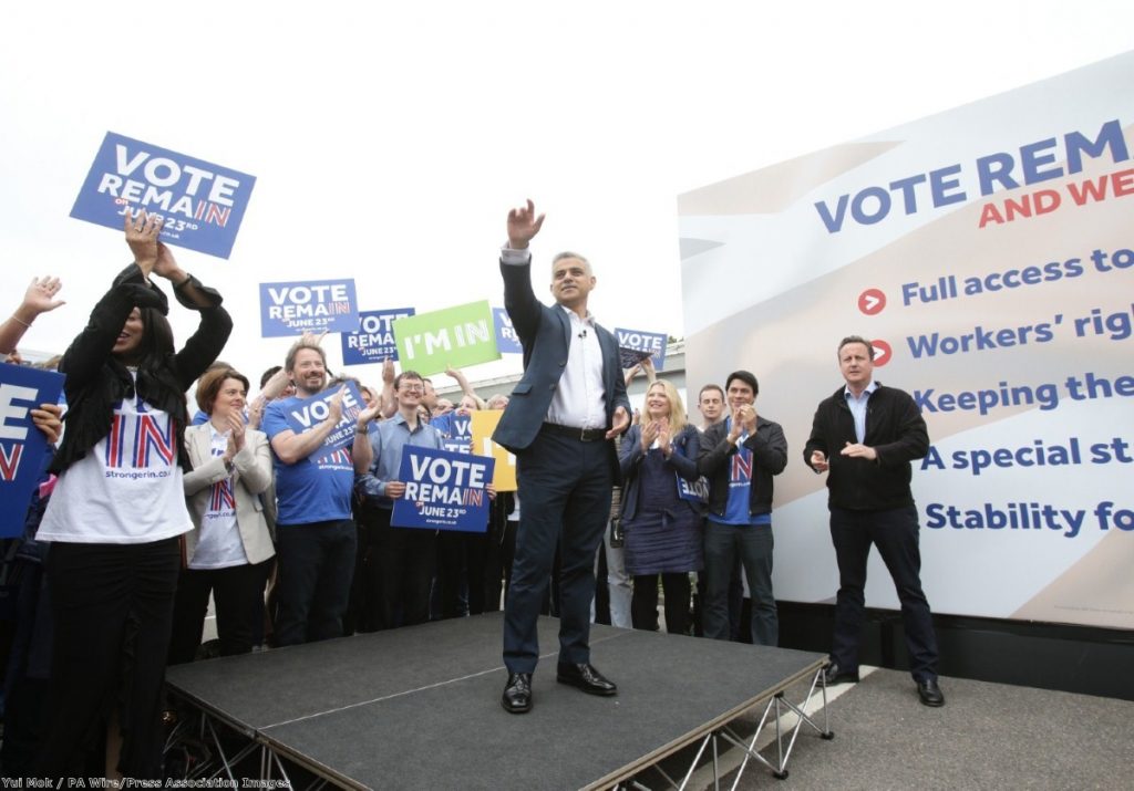 "John McDonnell is angry at Sadiq Khan for sharing a platform with David Cameron"