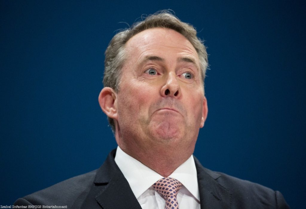 "Deep in Liam Fox