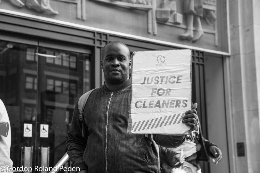 Outsourced cleaners at the LSE want the same terms and conditions as those employed directly by the university. 