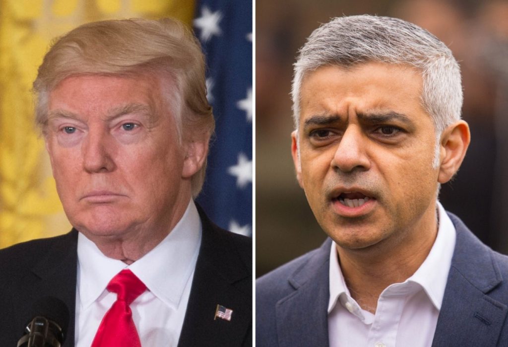 Trump to Khan: "Pathetic"