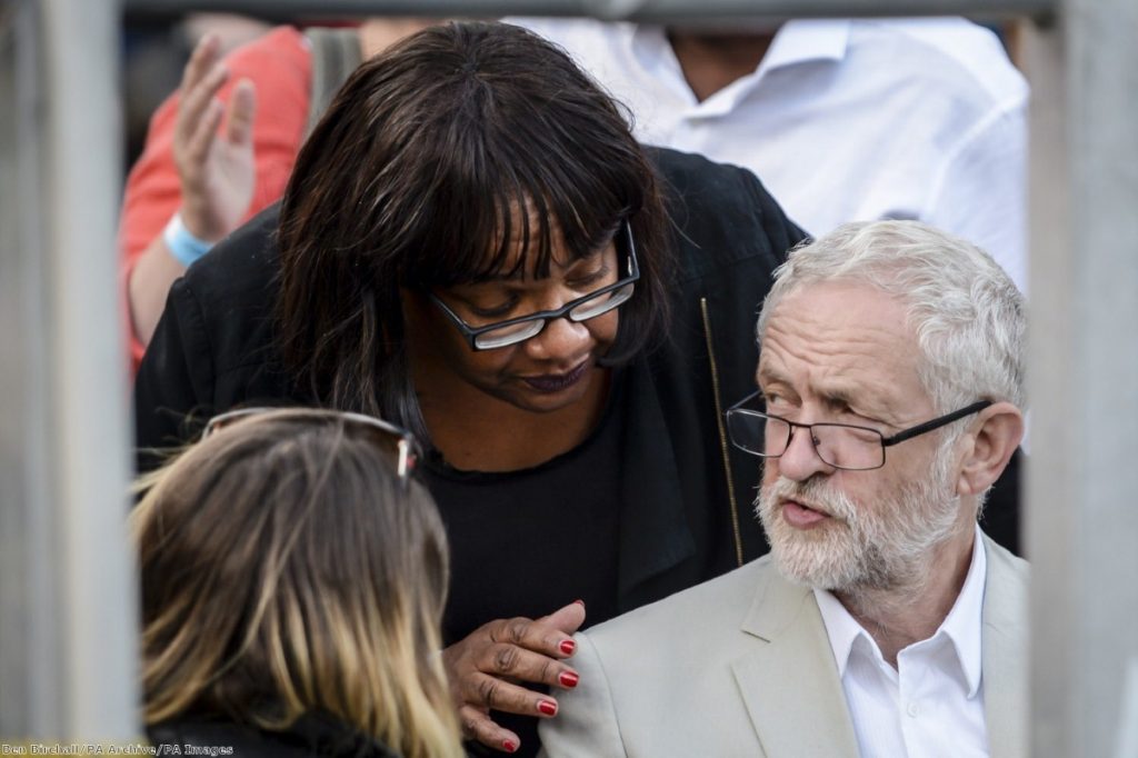 Diane Abbott and Jeremy Corbyn sent out mixed messages on Brexit 