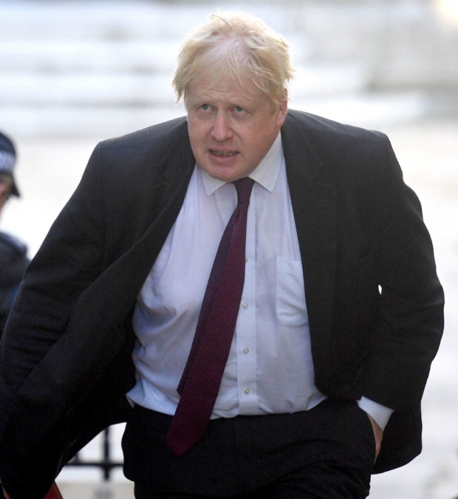 Boris Johnson has been told to apologise for his comments on the burqa by the chairman of the Tory party. Copyright: PA 