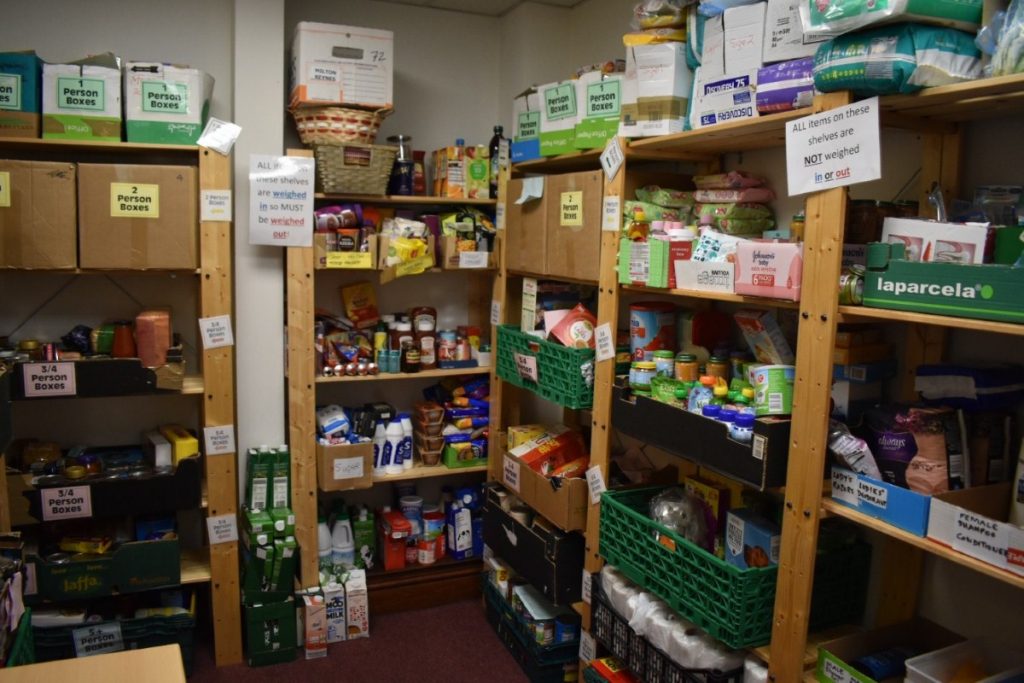 The Northampton food bank: Users often care as much about the advice as they do the supplies 