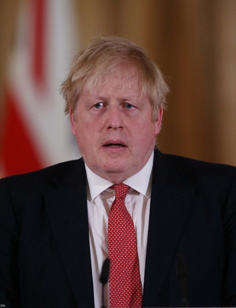 Johnson: An after-dinner speaker in charge of a sudden crisis. 