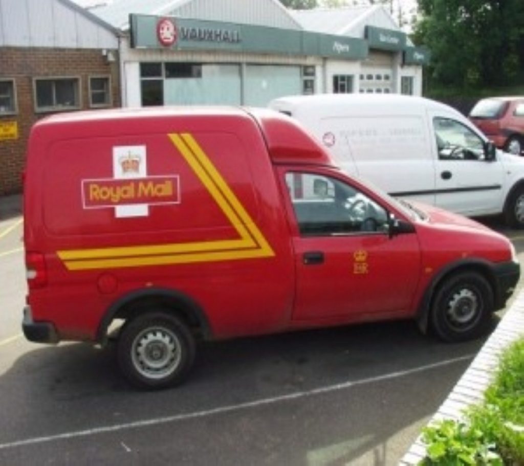 London postal strike begins