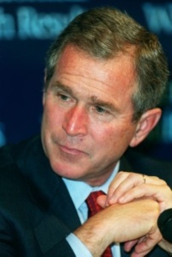 No bubble for Bush