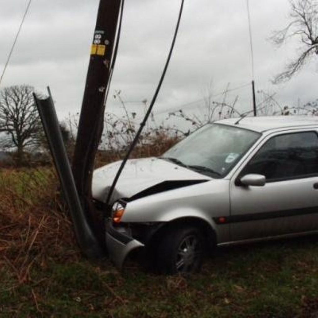 One in five crashes caused by tiredness