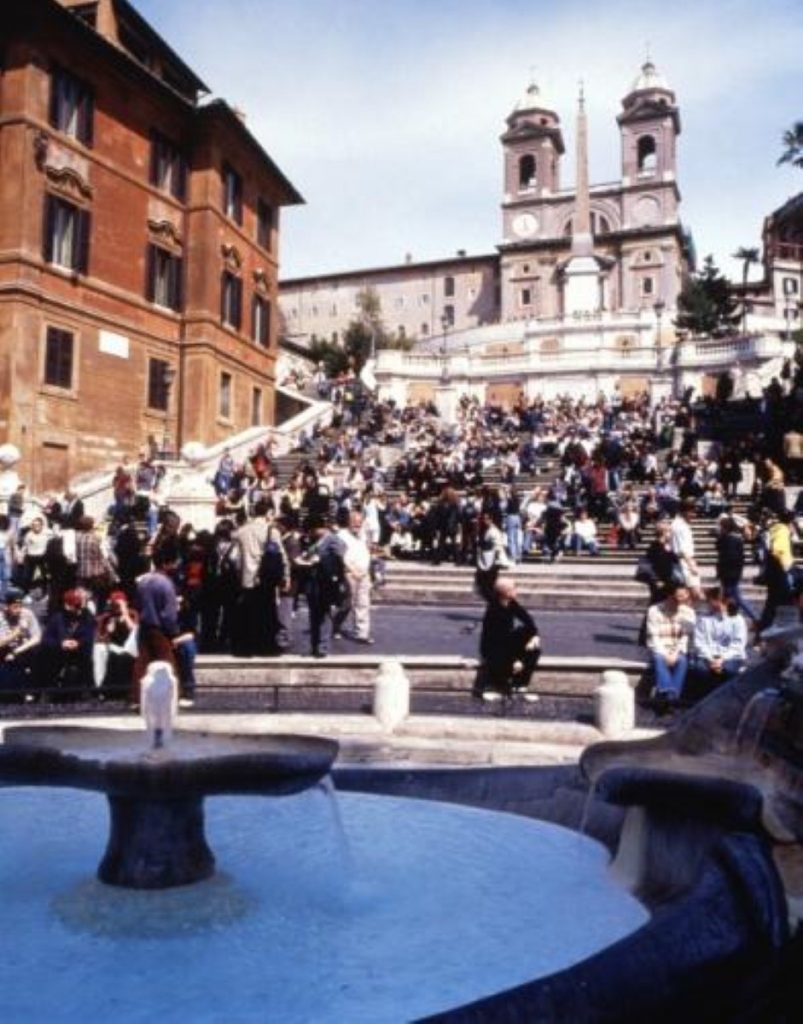 Rome inundated by pilgrims