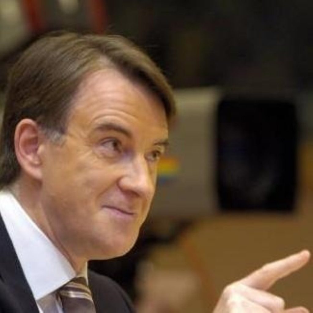 Peter Mandelson says 