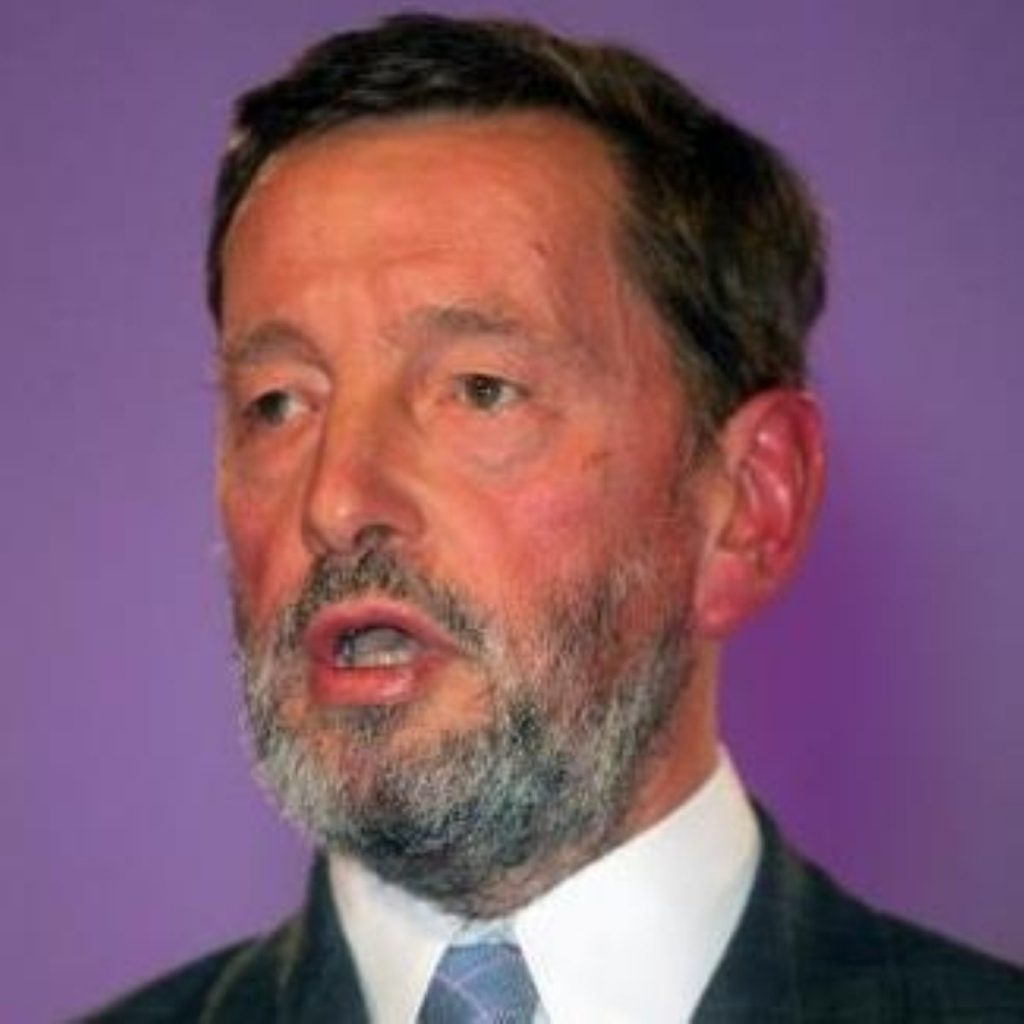 David Blunkett, former home secretary