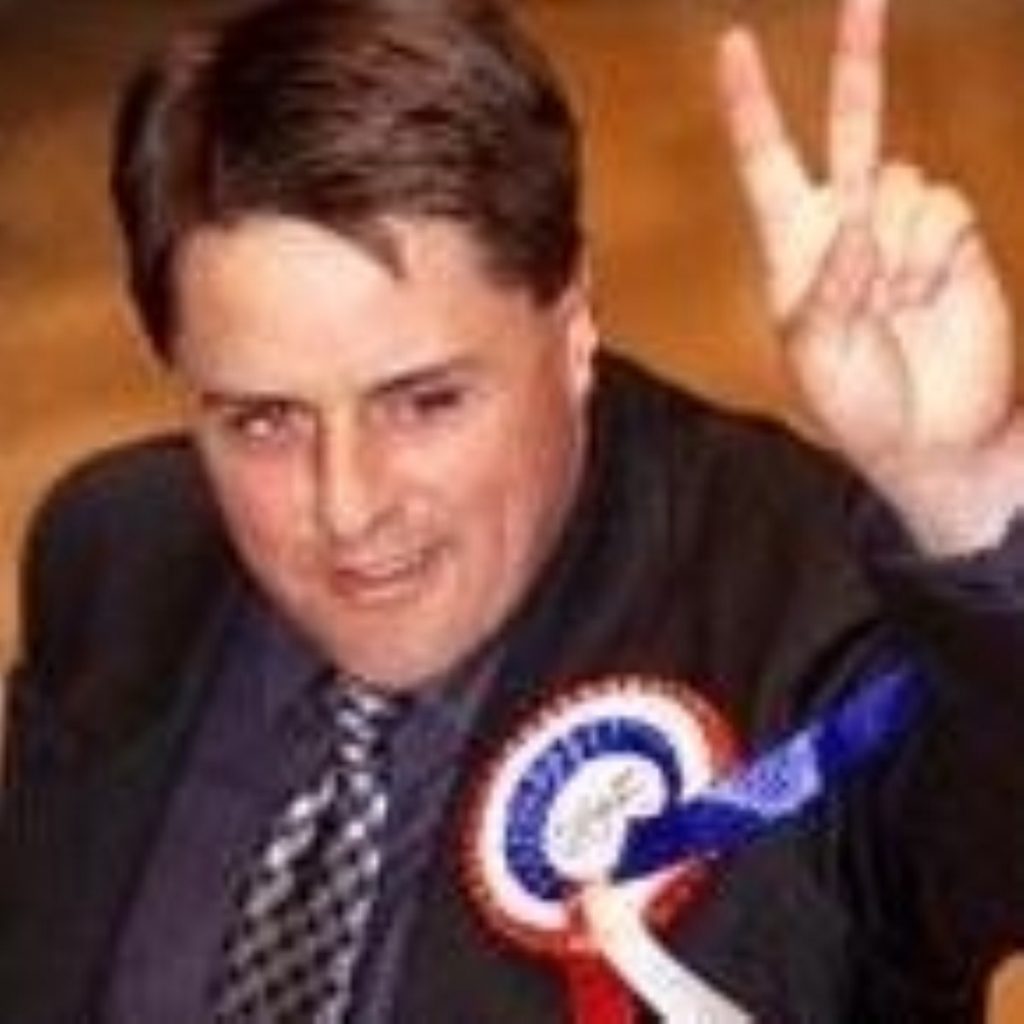 Nick Griffin, leader of the BNP